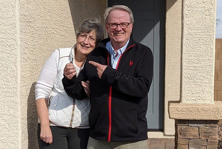 First residents in Alamar community located in Avondale, Arizona