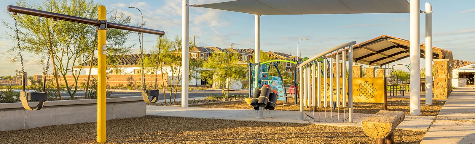 Drift Way Park playground at Alamar community in Avondale, AZ