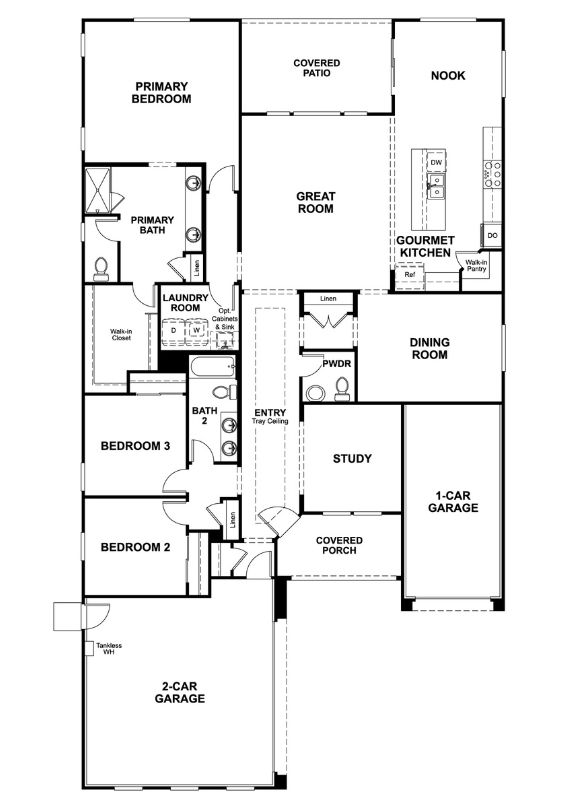 richmond american alamar TownsendT843 floor plan