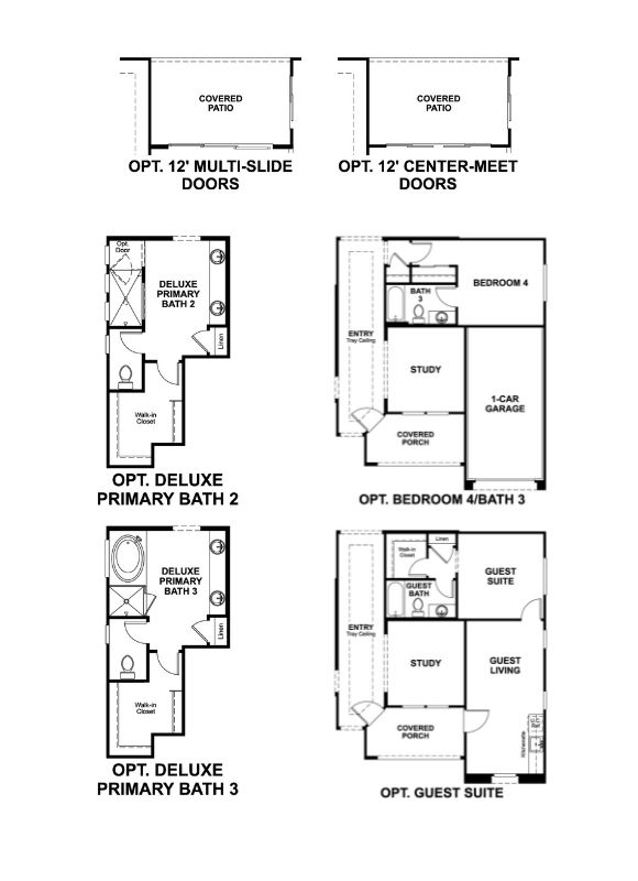 richmond american alamar TownsendT843 floor plan options