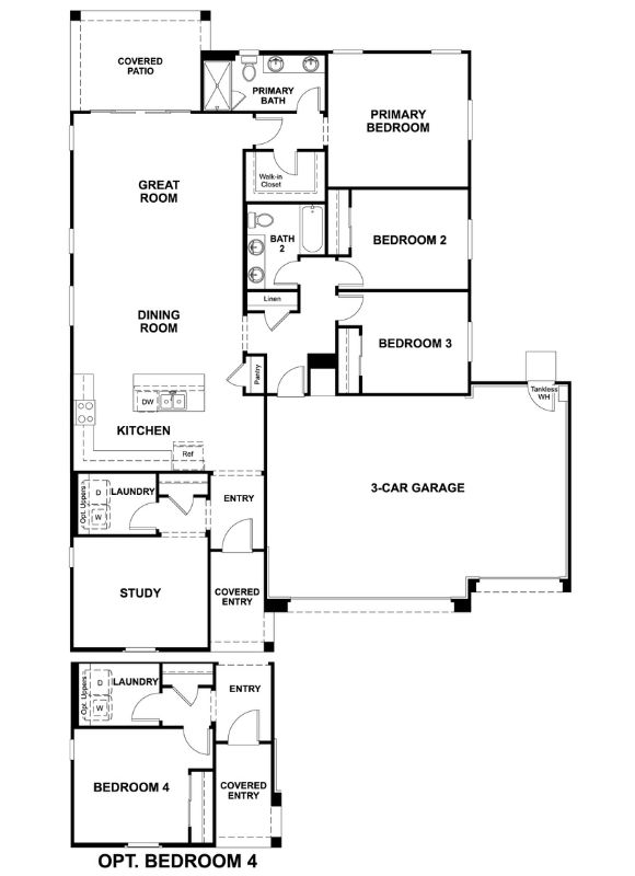 Richmond American Alamar AlexandriteP921 Floor Plan.