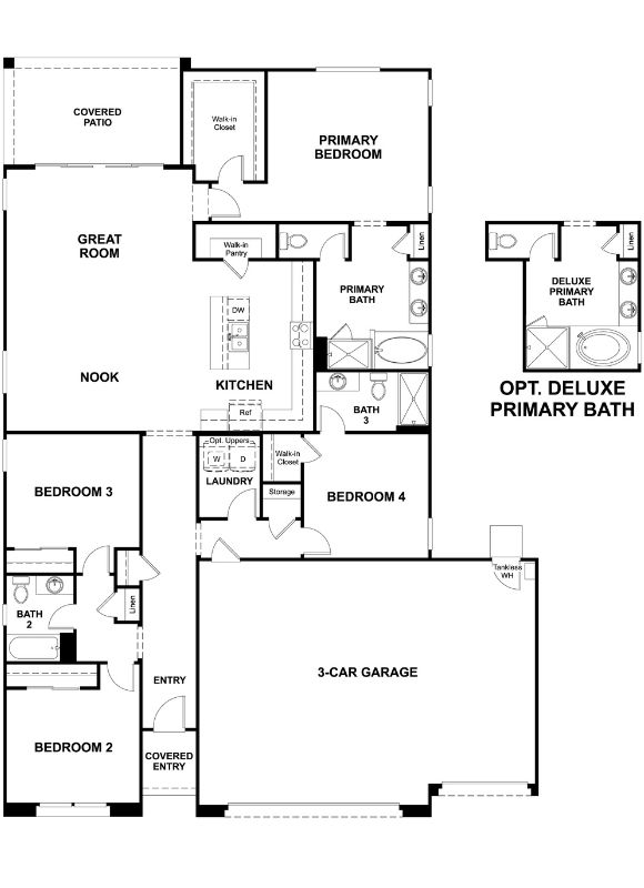 Richmond American Alamar SlateP927 Floor Plan.