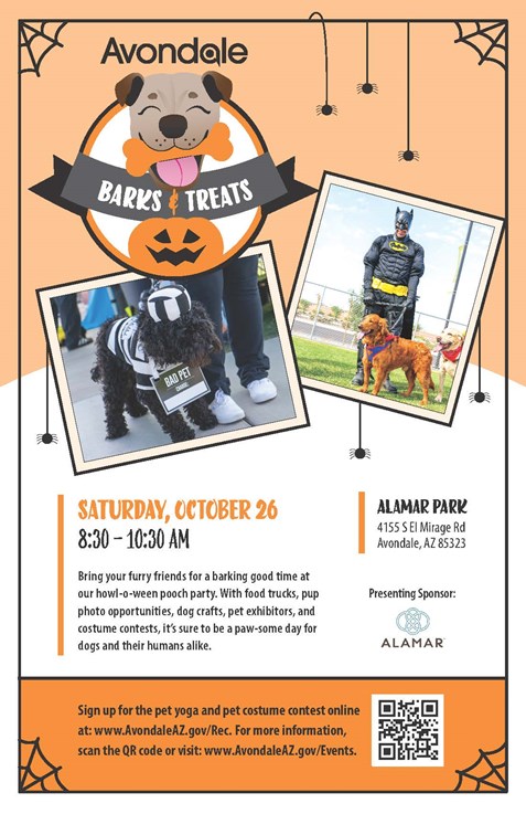 Barks and Treats 2024 Flyer